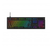 Клавиатура механическая HyperX 7G7A3AA Alloy Rise 106key, Red, USB-A, EN/UA, RGB, черный