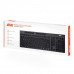 Клавіатура мембранна 2E 2E-KS280WBGR_UA KS280 120key, WL/BT, EN/UK, silent, чорно-сіра
