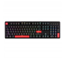 Клавіатура механічна Lemokey X3-H3-UA  X3 104Key, Keychron Brown, USB-A, QMK/VIA, Hot-Swap, EN/UKR, RGB, чорний