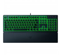 Клавіатура мембранна Razer RZ03-04471900-R371 Ornata V3 X 104key, USB-A, EN/UK, RGB, чорний