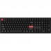 Клавіатура механічна Keychron K10P-A1-UA K10 PRO 100Key, K pro Red, WL/BT/USB-A, QMK, EN/UKR, White Led, чорний