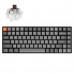 Клавіатура механічна Keychron K2M-A3-UA K2 Max 84Key, K Super Brown, WL/BT/USB-A, QMK, EN/UKR, White Led, чорний