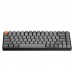 Клавіатура механічна Keychron K2M-A3-UA K2 Max 84Key, K Super Brown, WL/BT/USB-A, QMK, EN/UKR, White Led, чорний