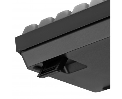 Клавіатура механічна Keychron K2M-A3-UA K2 Max 84Key, K Super Brown, WL/BT/USB-A, QMK, EN/UKR, White Led, чорний