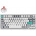 Клавіатура механічна Lemokey P1P-X1-UA  P1 Pro 84Key, Keychron Super Red, WL/BT/USB-A, QMK/VIA, Hot-Swap, EN/UKR, RGB,  Knob, Space Silver