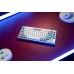 Клавіатура механічна Lemokey P1P-X1-UA  P1 Pro 84Key, Keychron Super Red, WL/BT/USB-A, QMK/VIA, Hot-Swap, EN/UKR, RGB,  Knob, Space Silver