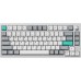 Клавіатура механічна Lemokey P1P-X1-UA  P1 Pro 84Key, Keychron Super Red, WL/BT/USB-A, QMK/VIA, Hot-Swap, EN/UKR, RGB,  Knob, Space Silver