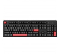 Клавіатура механічна Lemokey X3-H1-UA  X3 104Key, Keychron Red, USB-A, QMK/VIA, Hot-Swap, EN/UKR, RGB, чорний