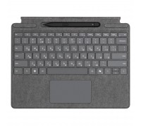 Клавіатура для планшета Surface Pro 8 - 11, Pro X зі стілусом, UKR/ENG, платинова