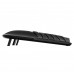 Клавіатура мембранна HP 7E755AA 960 BLK Ergonomic split-zone, 112key, BT, EN/UK, чорний