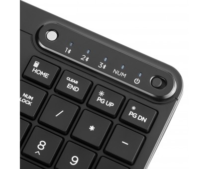 Клавіатура мембранна HP 7N7B8AA 460 Multi-Device key, BT, EN/UK, чорний