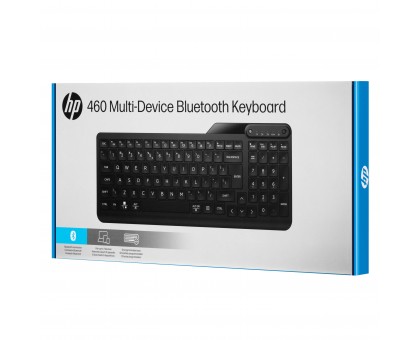 Клавіатура мембранна HP 7N7B8AA 460 Multi-Device key, BT, EN/UK, чорний