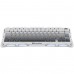 Клавіатура механічна GravaStar GSK1_GWHT Mercury K1 80keys, GravaStar GSK1_GWHT x Kailh Cheery Pink, EN/UKR, BT/WL/USB, білий
