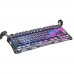 Клавіатура механічна GravaStar GSK1PRO_CBLK Mercury K1 Pro 80keys, GravaStar GSK1PRO_CBLK x Kailh Speedy Mint, BT/WL/USB, cyberpunk