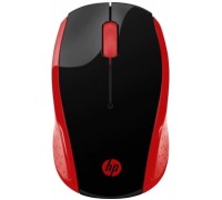 Мышь HP 2HU82AA 200, WL, красный