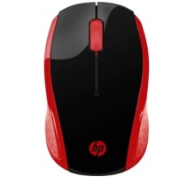 Мышь HP 2HU82AA 200, WL, красный