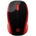 Мышь HP 2HU82AA 200, WL, красный
