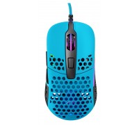 Мышь Xtrfy M42, USB-A, RGB, Miami Blue