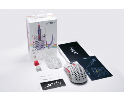 Мышь Xtrfy M42, USB-A, RGB,  Retro
