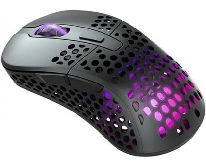 Миша Xtrfy M42, WL/USB-A, RGB, чорний