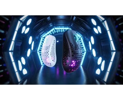 Миша Xtrfy M42, WL/USB-A, RGB, чорний