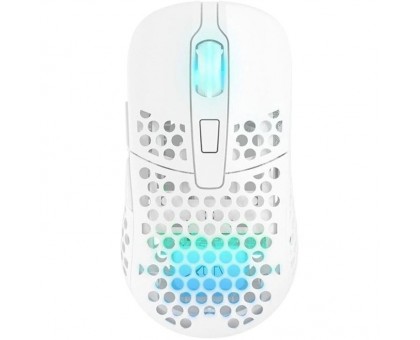 Миша Xtrfy M42, WL/USB-A, RGB, білий