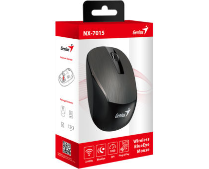 Мышь Genius 31030019401 NX-7015, WL, chocolate