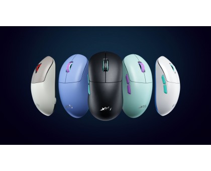 Мышь Xtrfy M8, WL/USB-A, RGB, Чорний