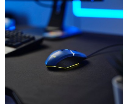 Мышь Trust 25067_TRUST GXT 109 FELOX, RGB, USB-A, Синій