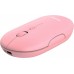 Мышь Trust 24125_TRUST Puck Rechargeable,  Ultra-Thin,  BT/WL,  Silent, Рожевий