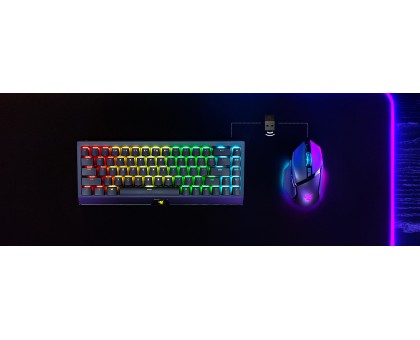 Мышь Razer RZ01-04620100-R3G1 Basilisk V3 Pro, RGB, USB-A/WL/BT, чёрный