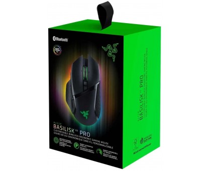 Мышь Razer RZ01-04620100-R3G1 Basilisk V3 Pro, RGB, USB-A/WL/BT, чёрный