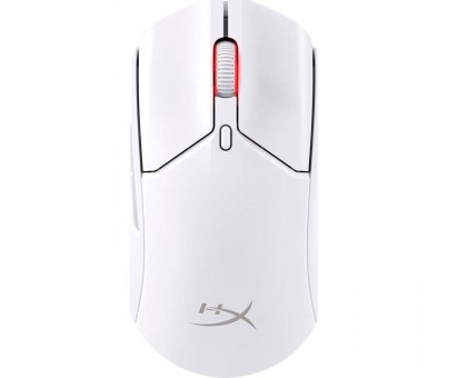 Миша HyperX 6N0A9AA Pulsefire Haste 2, RGB, USB-A/WL/BT, білий
