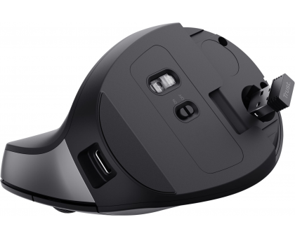 Мышь Trust 25145_TRUST Bayo 2 Ergonomic, WL/USB-A, черный
