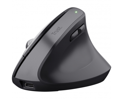 Мышь Trust 25146_TRUST Bayo + Ergonomic, BT/WL/USB-A, черный