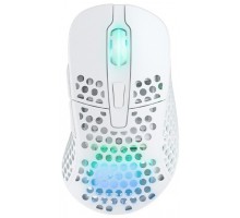 Миша Xtrfy M4, WL/USB-A, RGB, білий