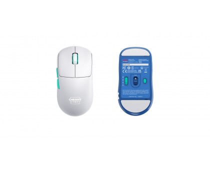 Миша Cherry Xtrfy CX-M68W-WHITE M68, WL/USB-A, RGB, білий
