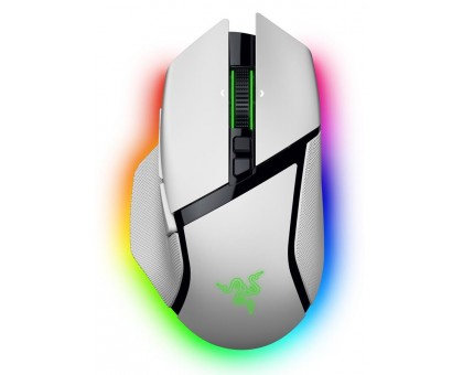 Миша Razer RZ01-05240200-R3G1 Basilisk V3 Pro 35K, RGB, USB-A/WL/BT, білий
