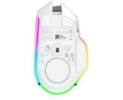 Миша Razer RZ01-05240200-R3G1 Basilisk V3 Pro 35K, RGB, USB-A/WL/BT, білий