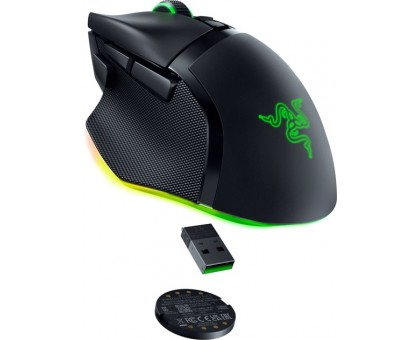 Мышь Razer RZ01-05240100-R3G1 Basilisk V3 Pro 35K, RGB, USB-A/WL/BT, чёрный