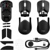 Миша HyperX A2PB2AA Pulsefire SAGA PRO, RGB, USB-A/WL/BT, чорний