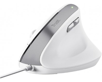 Миша Trust 25397_TRUST Bayo 2 Ergonomic, USB-A, біла