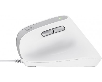 Миша Trust 25397_TRUST Bayo 2 Ergonomic, USB-A, біла
