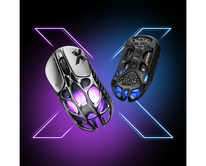 Миша GravaStar GSX_BLK Mercury X, BT/WL/USB-A, RGB, чорний
