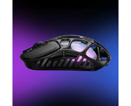 Миша GravaStar GSX_BLK Mercury X, BT/WL/USB-A, RGB, чорний