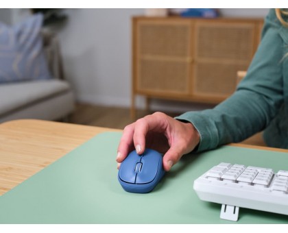 Миша Trust 25455_TRUST Yvi+ Compact Multi-Device, WL/BT/USB-A, синій