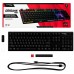 Клавіатура механічна HyperX 639N3AA Alloy Origins PBT 104key, Red, USB-A, EN/UA, RGB, чорний