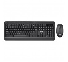 Комплект клавиатура и мышь 2E 2E-MK410MWB MK410 WL, EN/UK/RU, чёрный