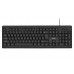 Клавіатура мембранна 2E 2E-KS108UB_UA KS108 104key, USB-A, EN/UK, чорний
