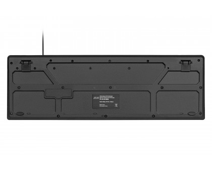 Клавіатура мембранна 2E 2E-KS108UB_UA KS108 104key, USB-A, EN/UK, чорний